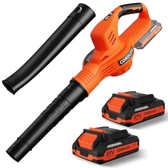 14 Best Biggest Leaf Blowers for 2027 14 cordless 21v leaf blower with batteries