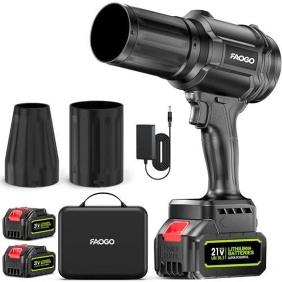 10 Best Handheld Leaf Blowers for 2027 8 cordless blower with dual batteries