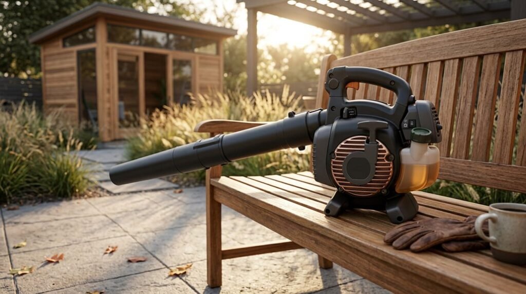 five top rated gas leaf blowers