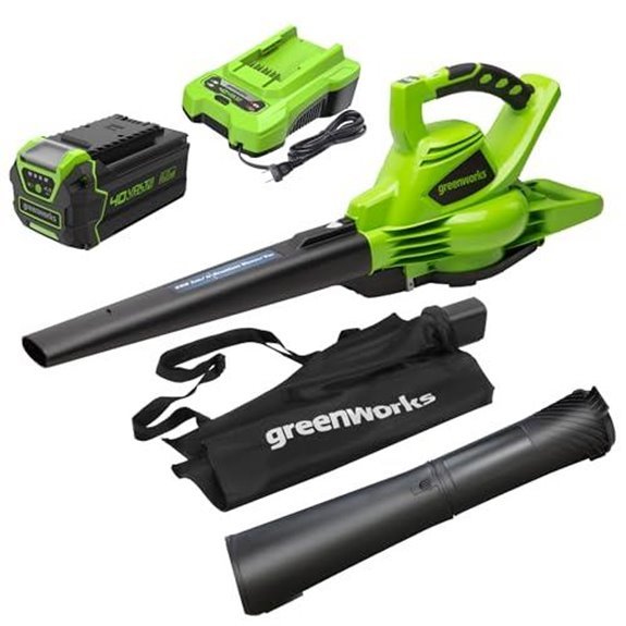 7 Best Cordless Leaf Blower Vacuums for 2027 3 greenworks 40v blower vac combo