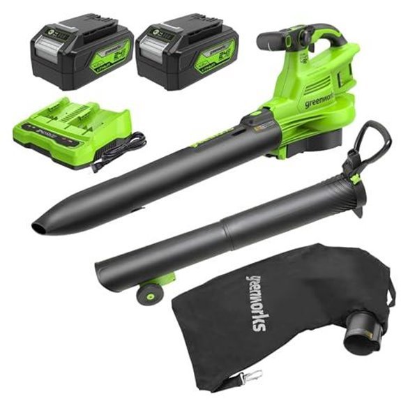 7 Best Cordless Leaf Blower Vacuum Mulchers for 2027 6 greenworks 48v twin battery blower