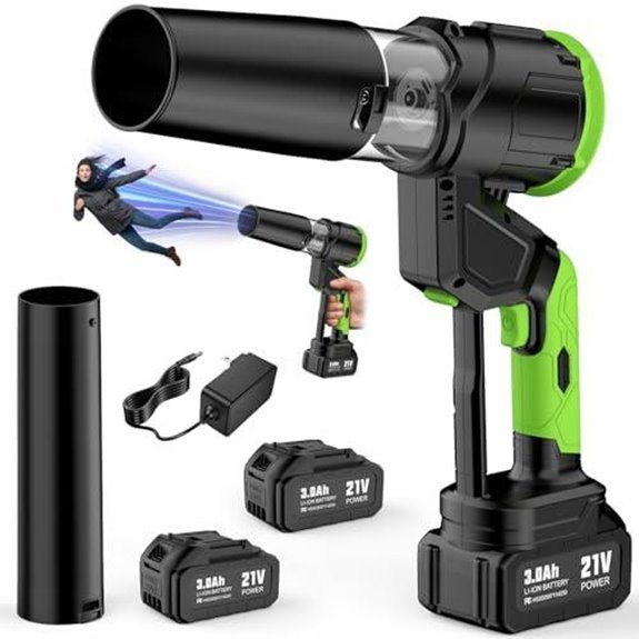 neximvanuxn cordless blower with batteries