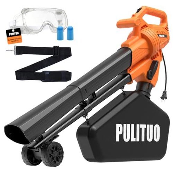 10 Best Garden Blower Vacs for 2027 2 pulituo 3 in 1 blower vacuum mulcher
