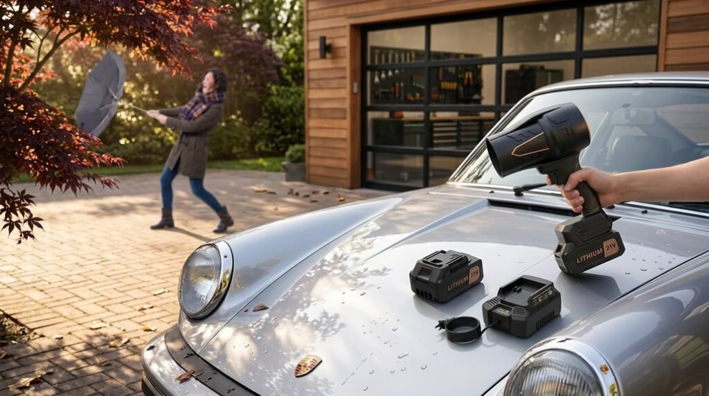 seven best leaf blowers for car drying