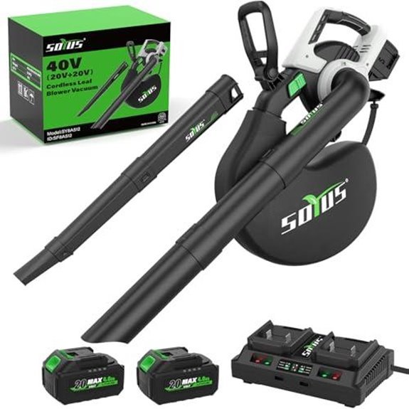 10 Best Lidl Leaf Blower Vacuum Reviews for 2027 4 soyus 40v leaf blower
