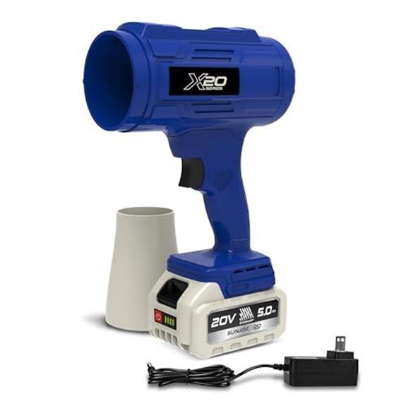 sun joe cordless leaf blower model