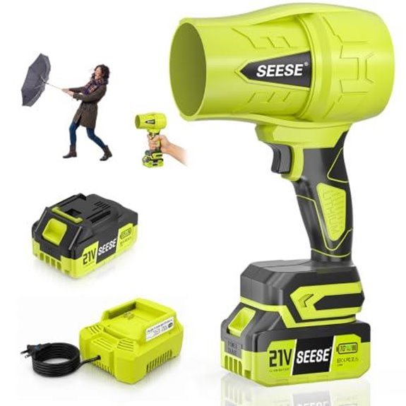 10 Best Leaf Blower Reviews for 2027 7 turbo cordless leaf blower 21v battery