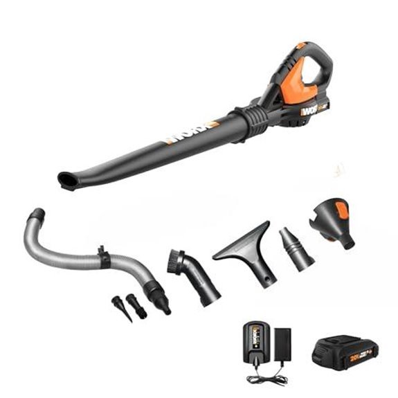 worx 20v cordless blower