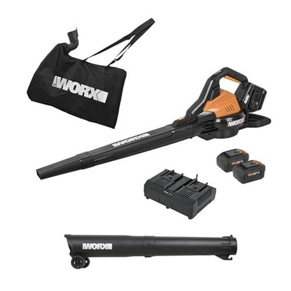 7 Best Cordless Leaf Blower Vacuums for 2027 6 worx 40v blower vacuum mulcher