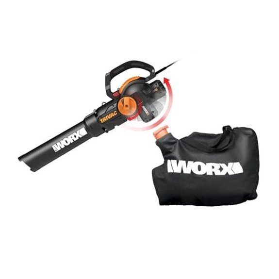 10 Best Leaf Blower Vacuum Comparisons for 2027 5 worx trivac wg512 3 in 1